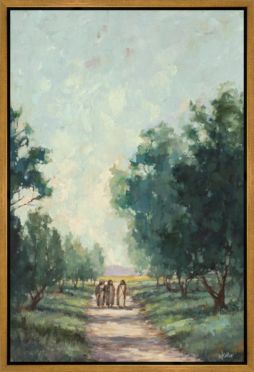 Road to Emmaus Gallery Wrap