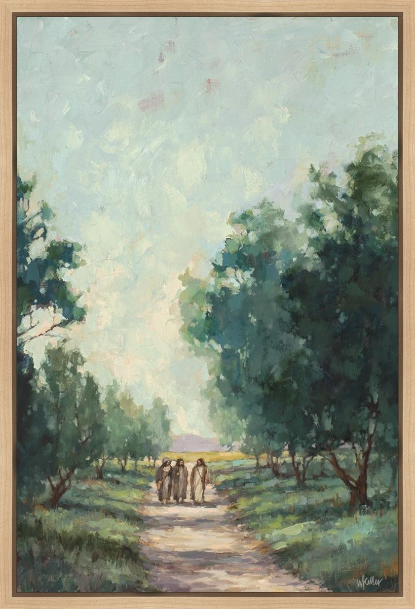 Road to Emmaus Gallery Wrap