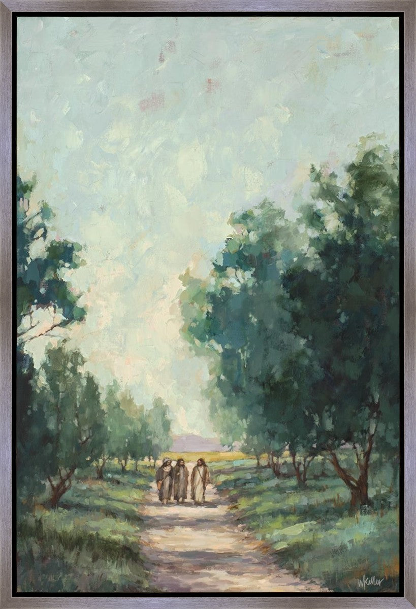 Road to Emmaus Gallery Wrap