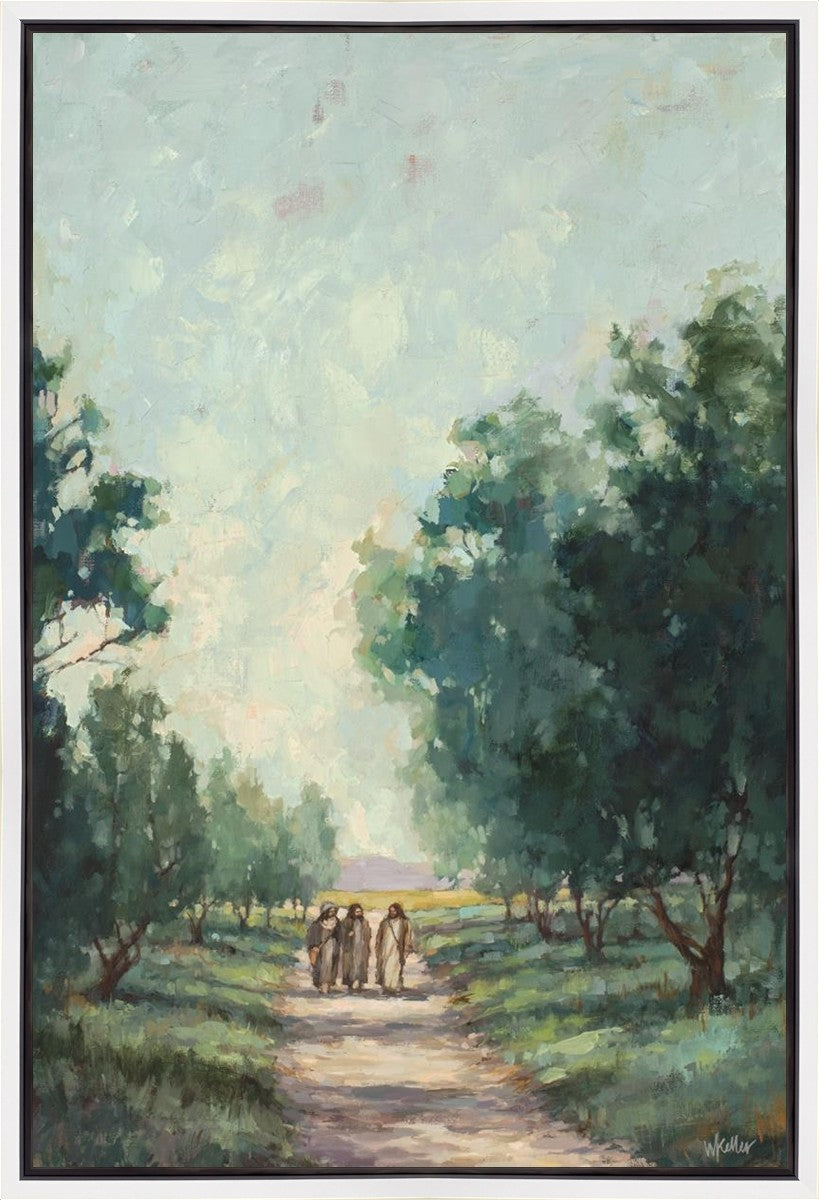 Road to Emmaus Gallery Wrap