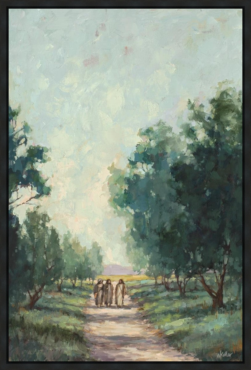Road to Emmaus Gallery Wrap