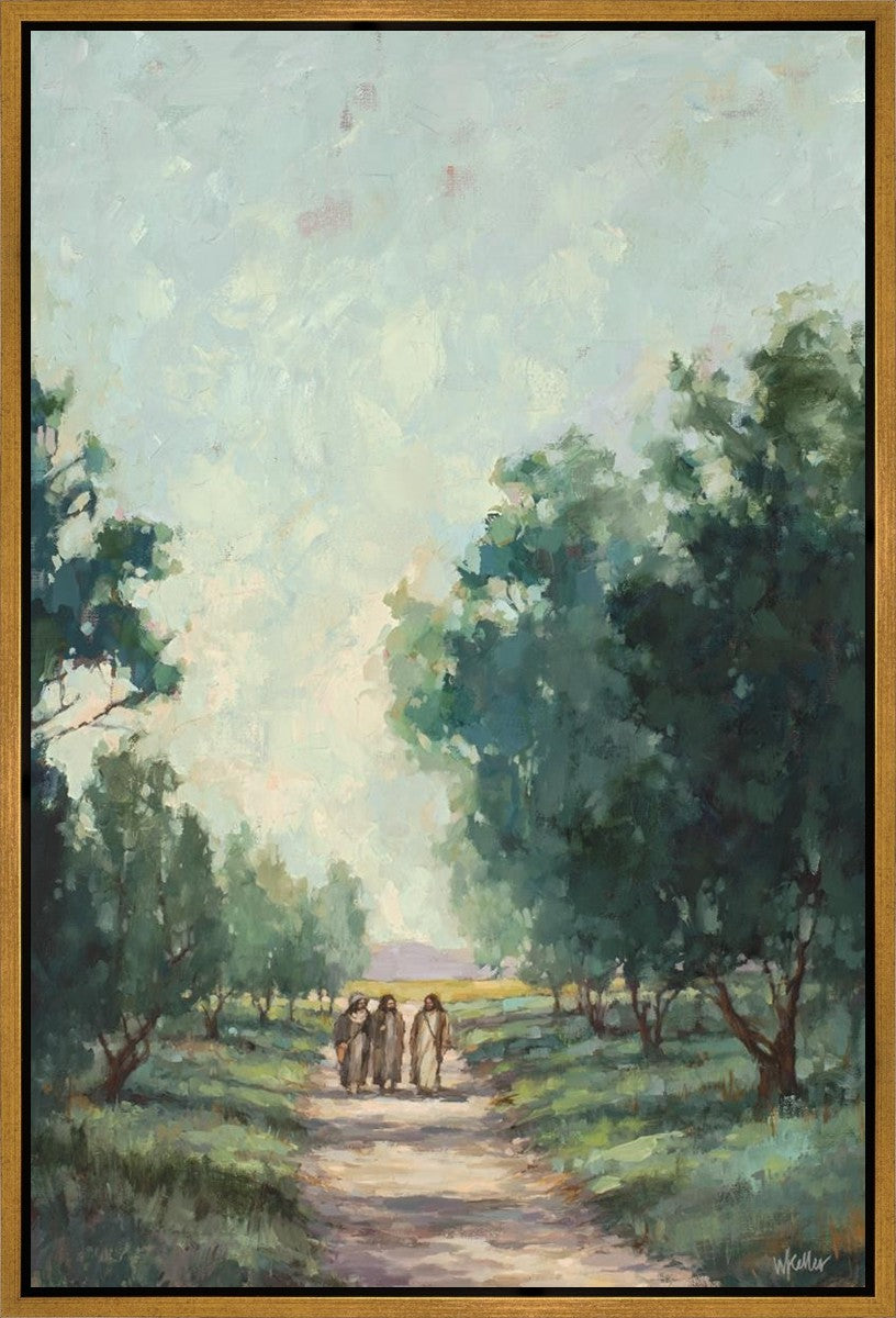 Road to Emmaus Gallery Wrap