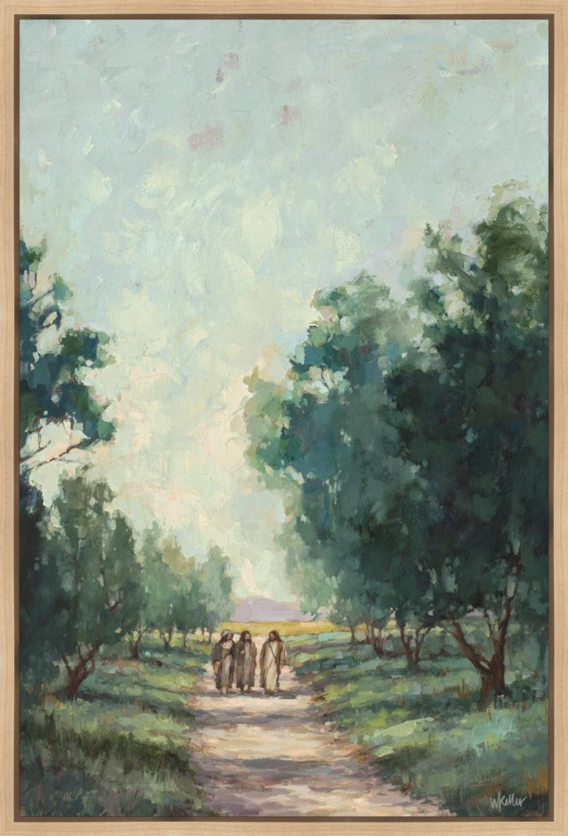 Road to Emmaus Gallery Wrap