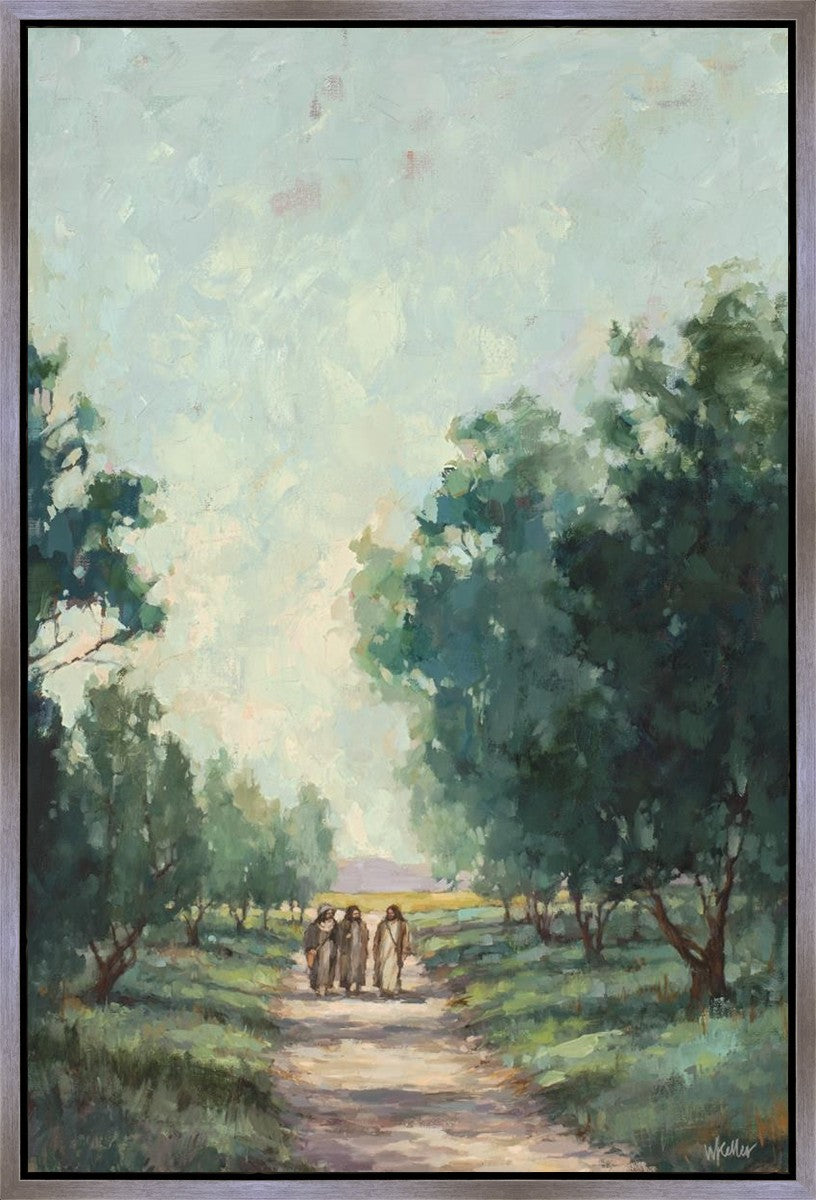 Road to Emmaus Gallery Wrap