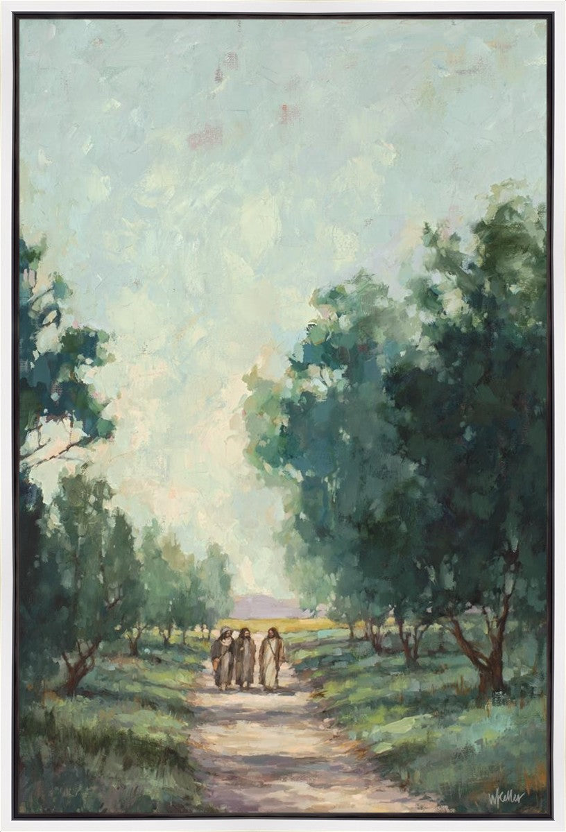 Road to Emmaus Gallery Wrap