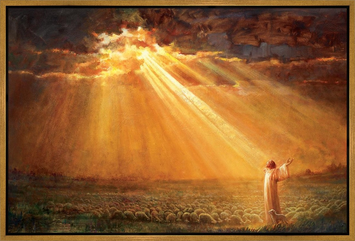 Rejoice in His Light Gallery Wrap