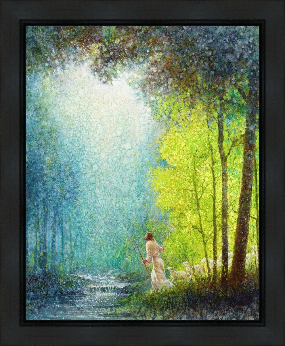 His Guiding Light Gallery Wrap