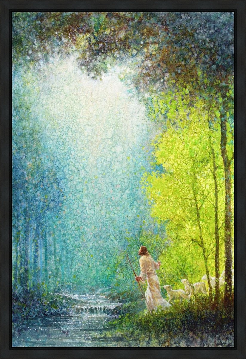 His Guiding Light Gallery Wrap