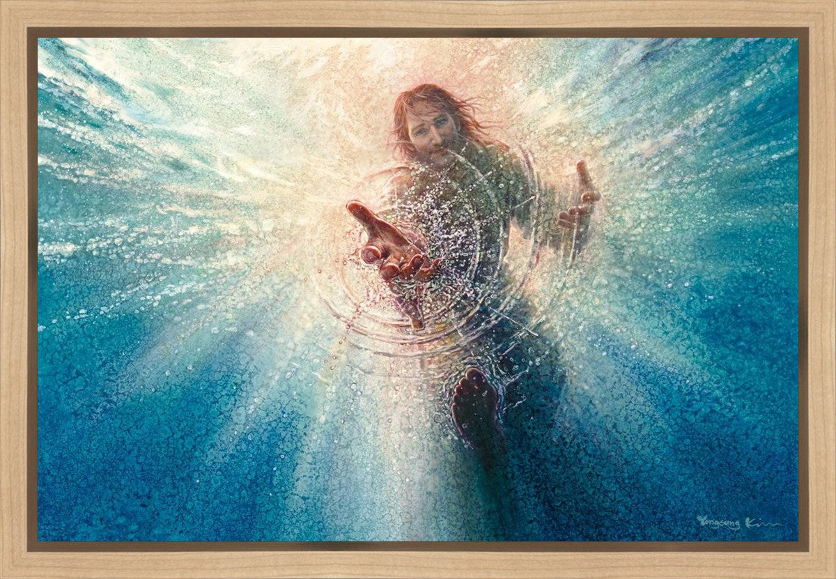 His Mighty Hand Gallery Wrap