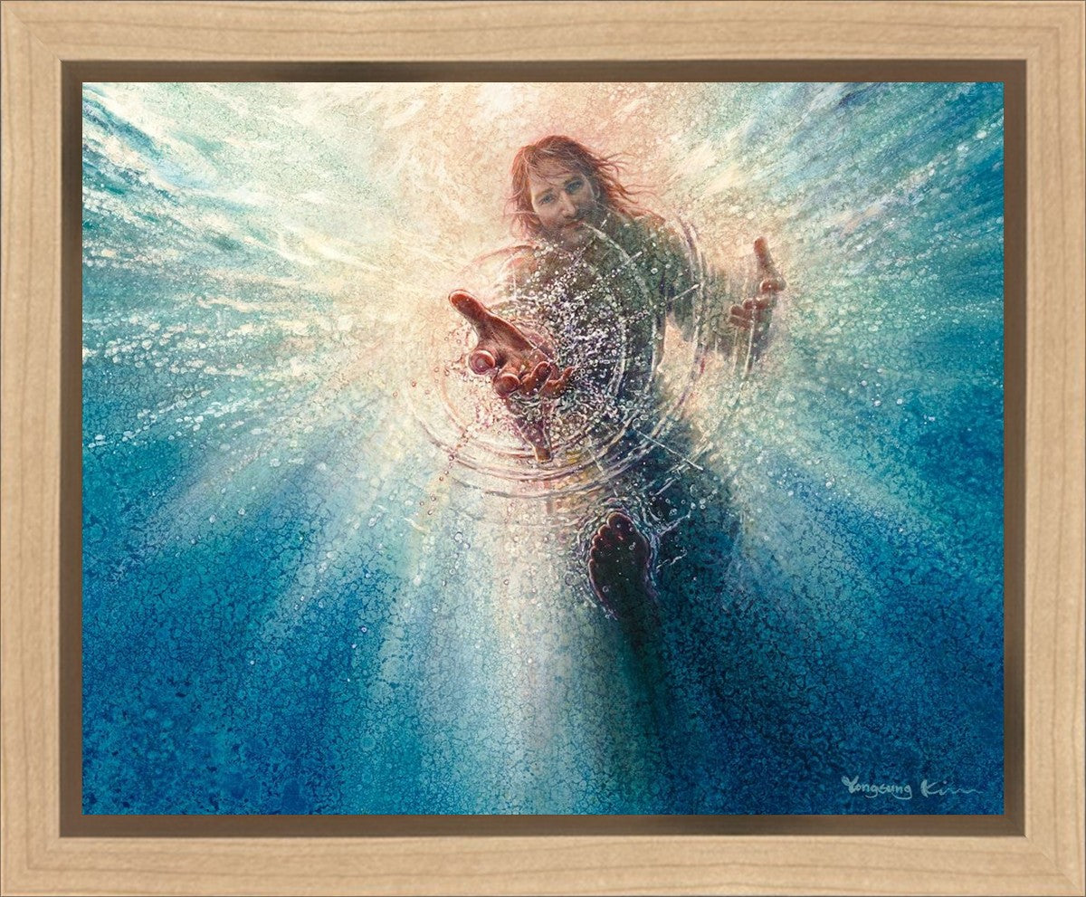 His Mighty Hand Gallery Wrap