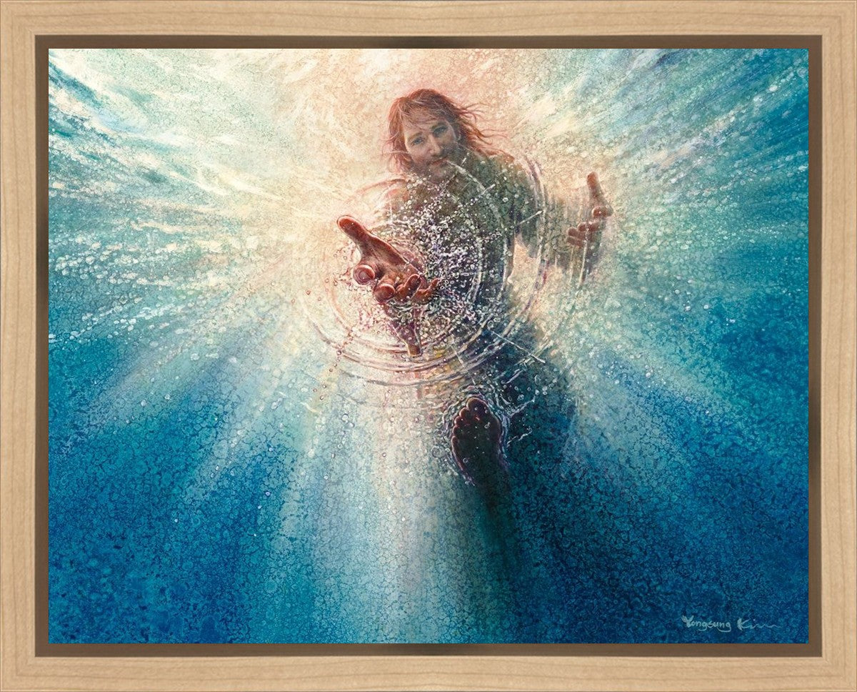 His Mighty Hand Gallery Wrap
