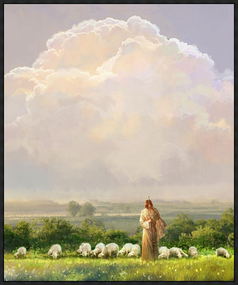 I Shall Not Want Large Wall Art Gallery Wrap
