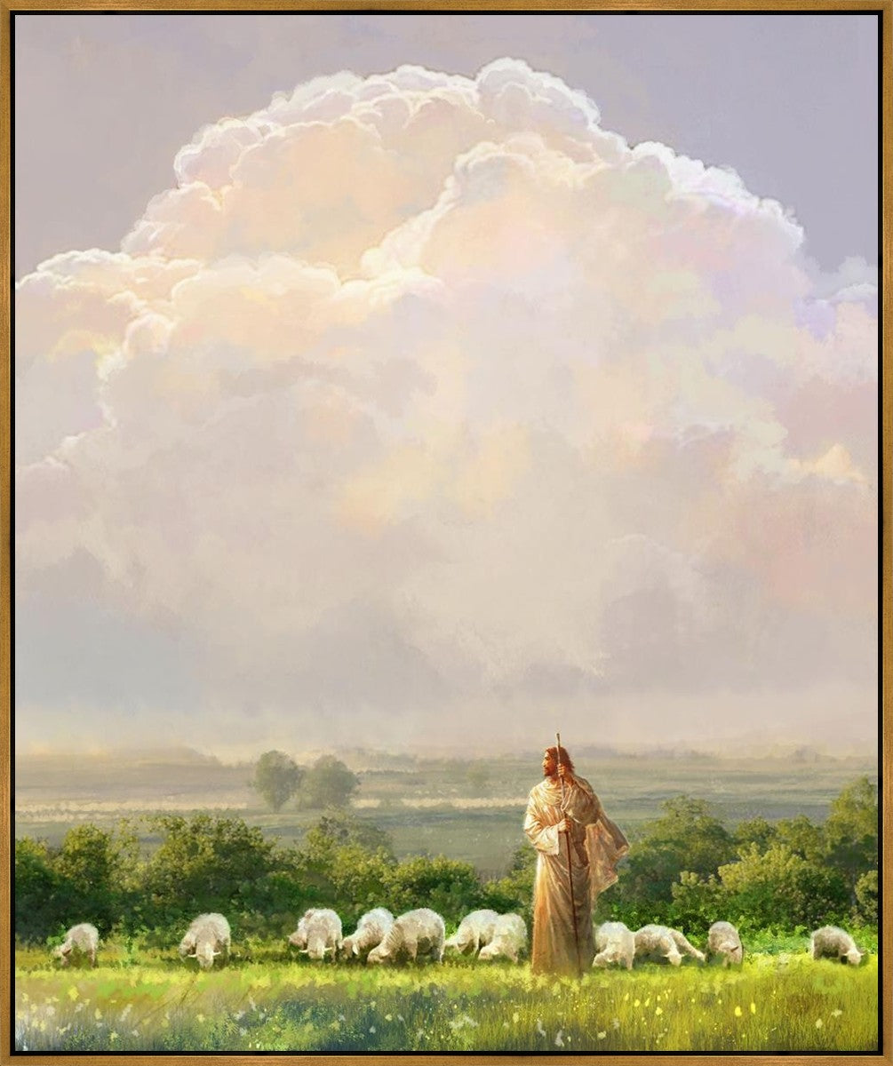 I Shall Not Want Large Wall Art Gallery Wrap