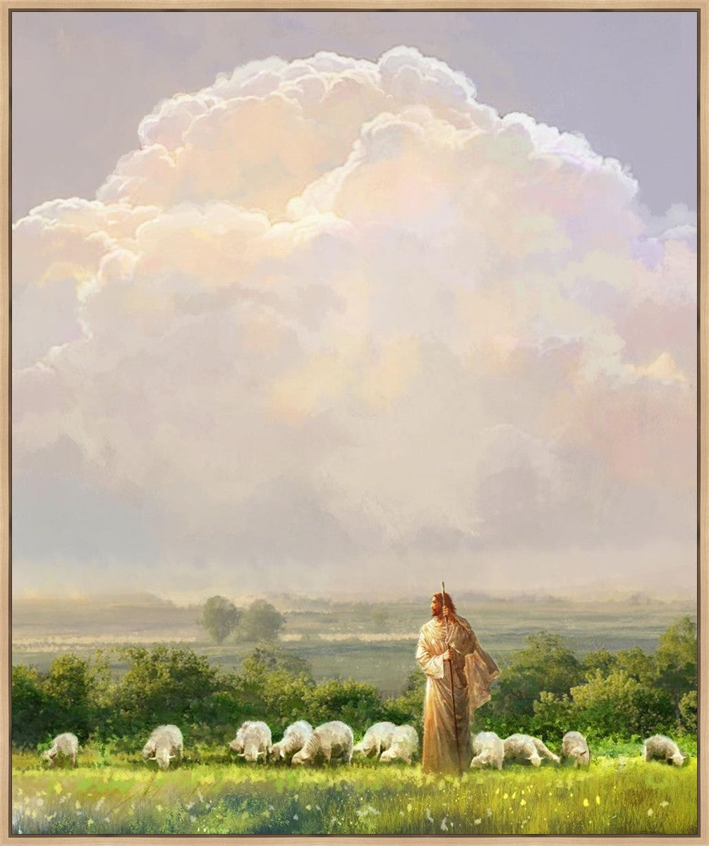 I Shall Not Want Large Wall Art Gallery Wrap