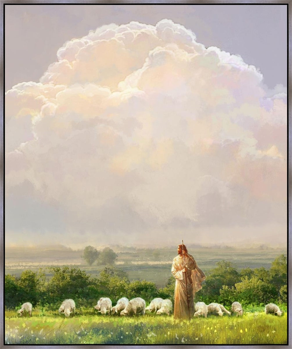 I Shall Not Want Large Wall Art Gallery Wrap
