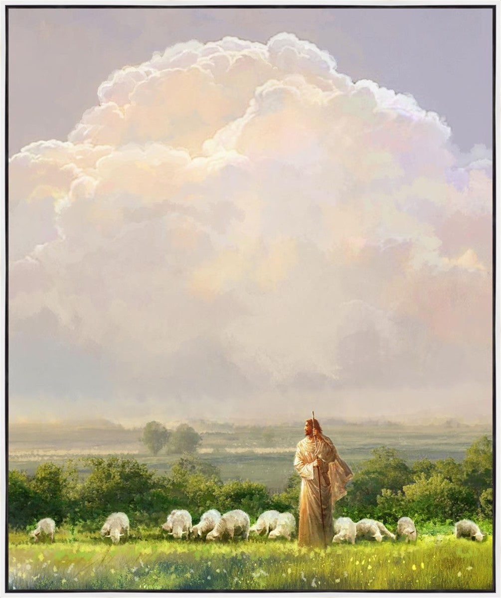 I Shall Not Want Large Wall Art Gallery Wrap
