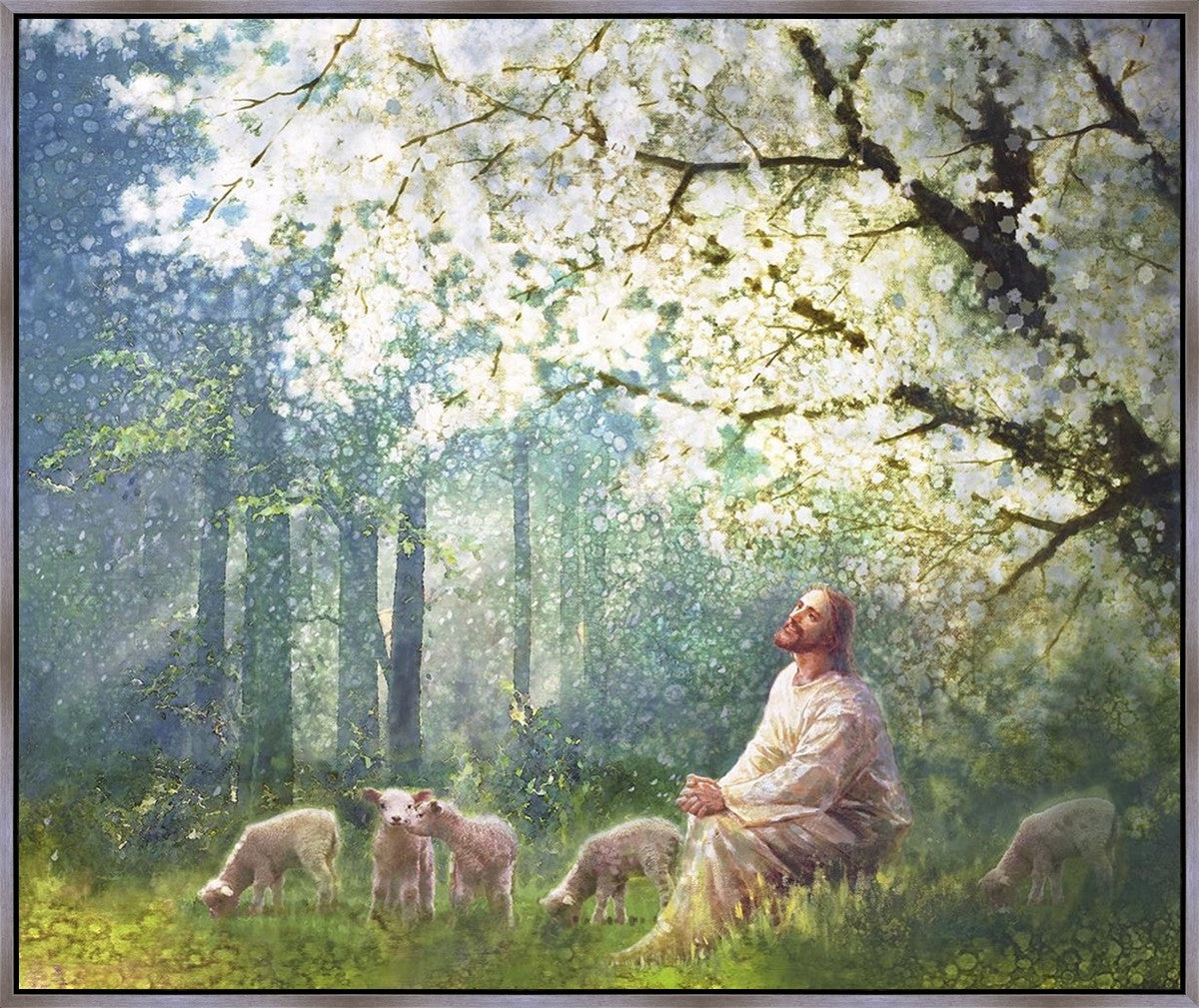 Sweet Is the Work Large Wall Art Gallery Wrap