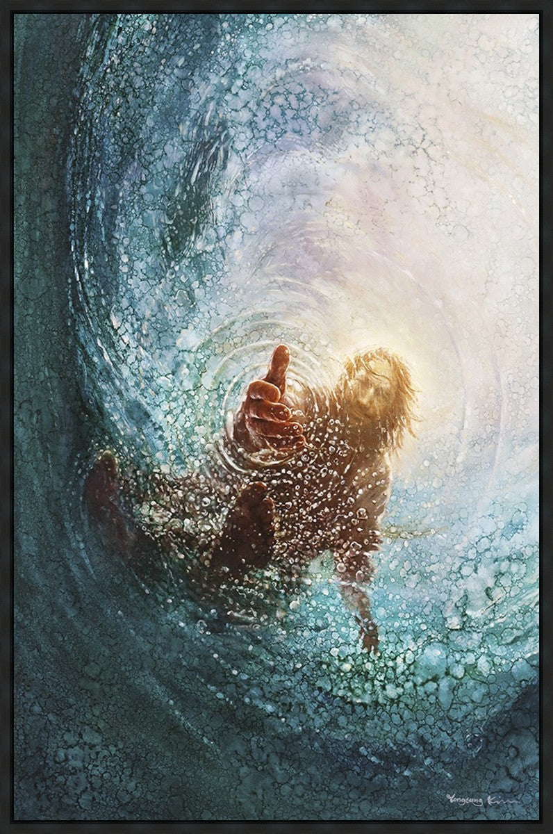 The Hand of God Large Wall Art Gallery Wrap