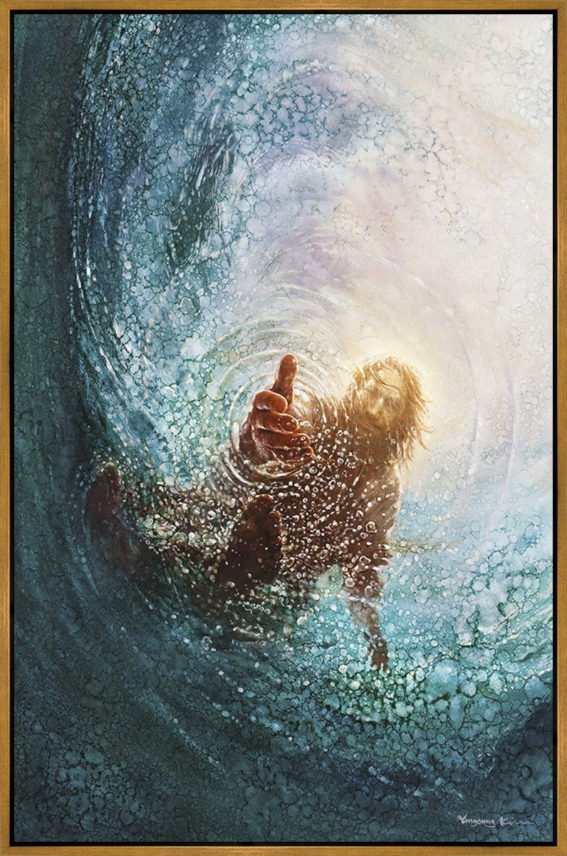 The Hand of God Large Wall Art Gallery Wrap
