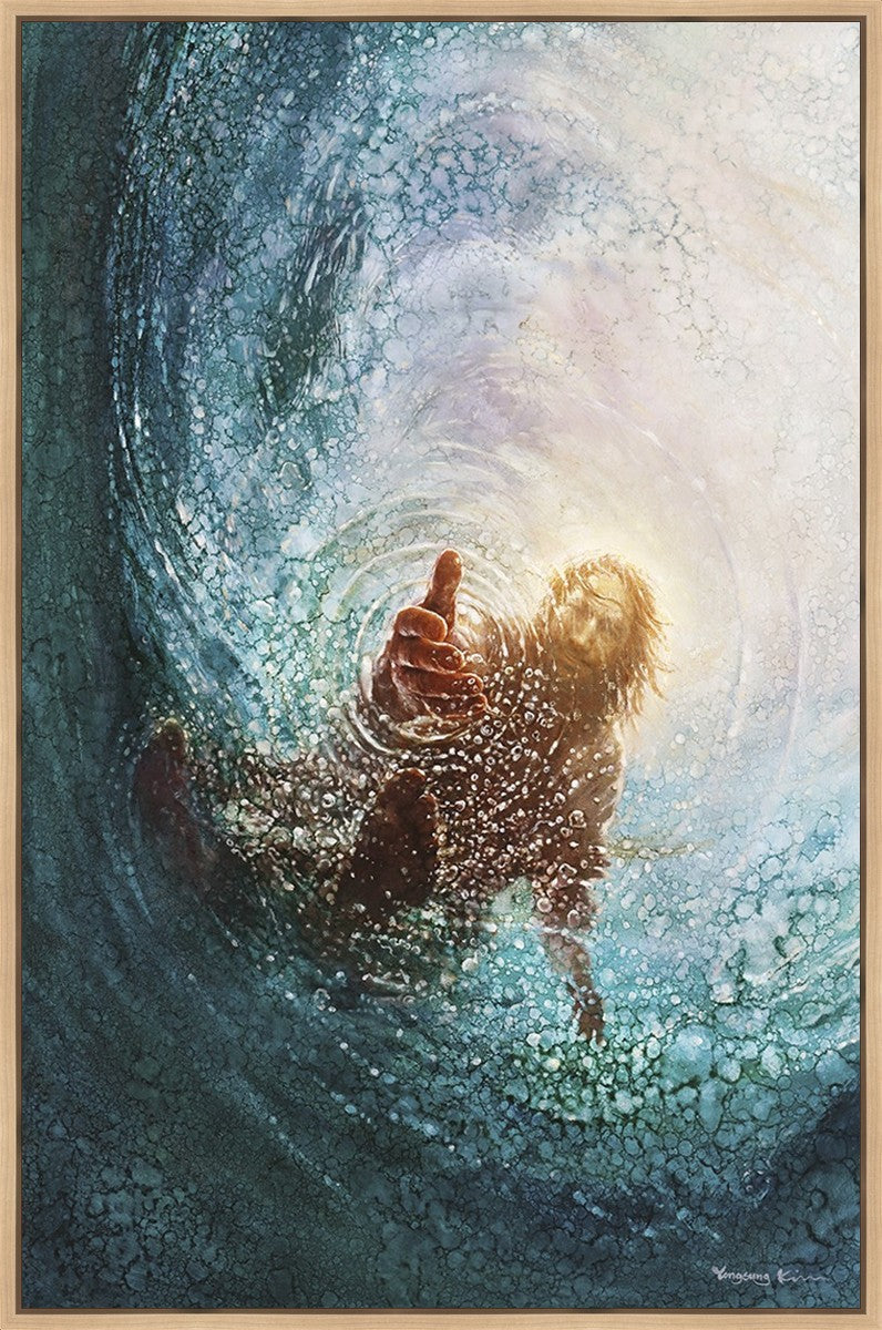 The Hand of God Large Wall Art Gallery Wrap