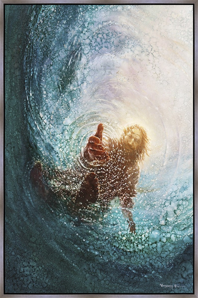 The Hand of God Large Wall Art Gallery Wrap