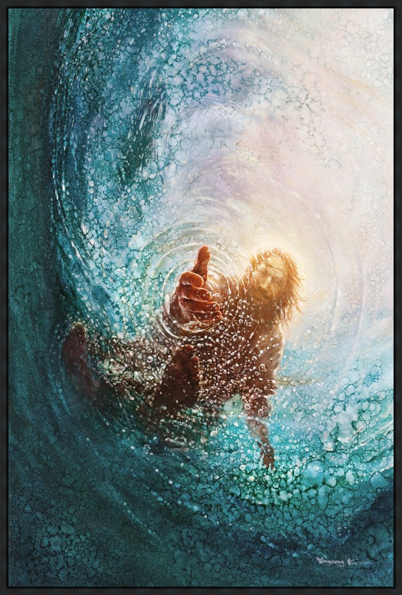 The Hand of God Large Wall Art Gallery Wrap