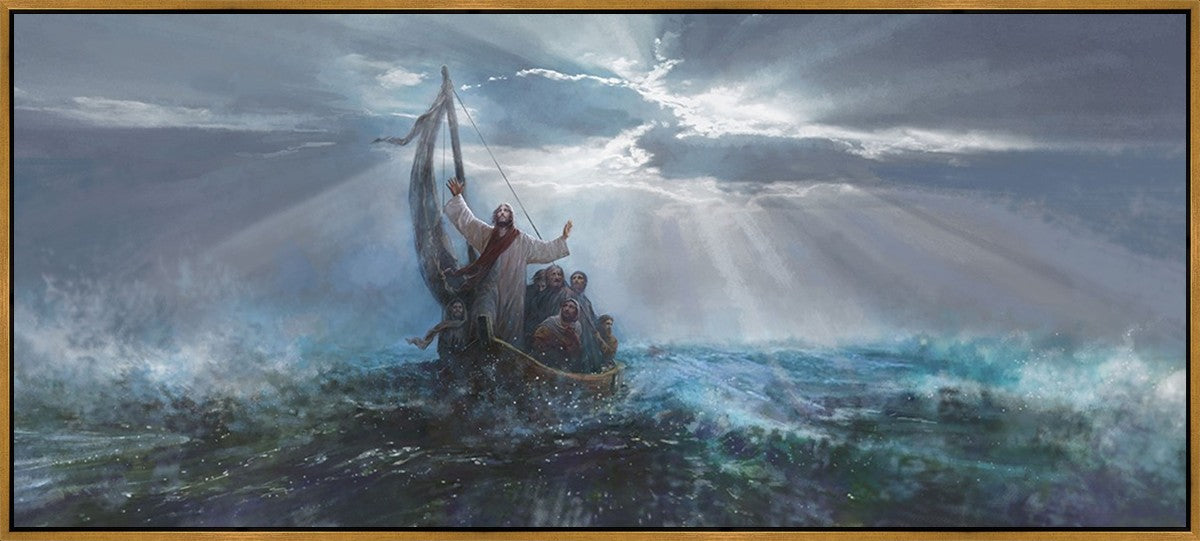 Peace Be Still Large Wall Art Gallery Wrap