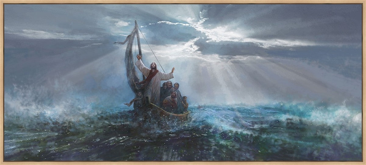 Peace Be Still Large Wall Art Gallery Wrap