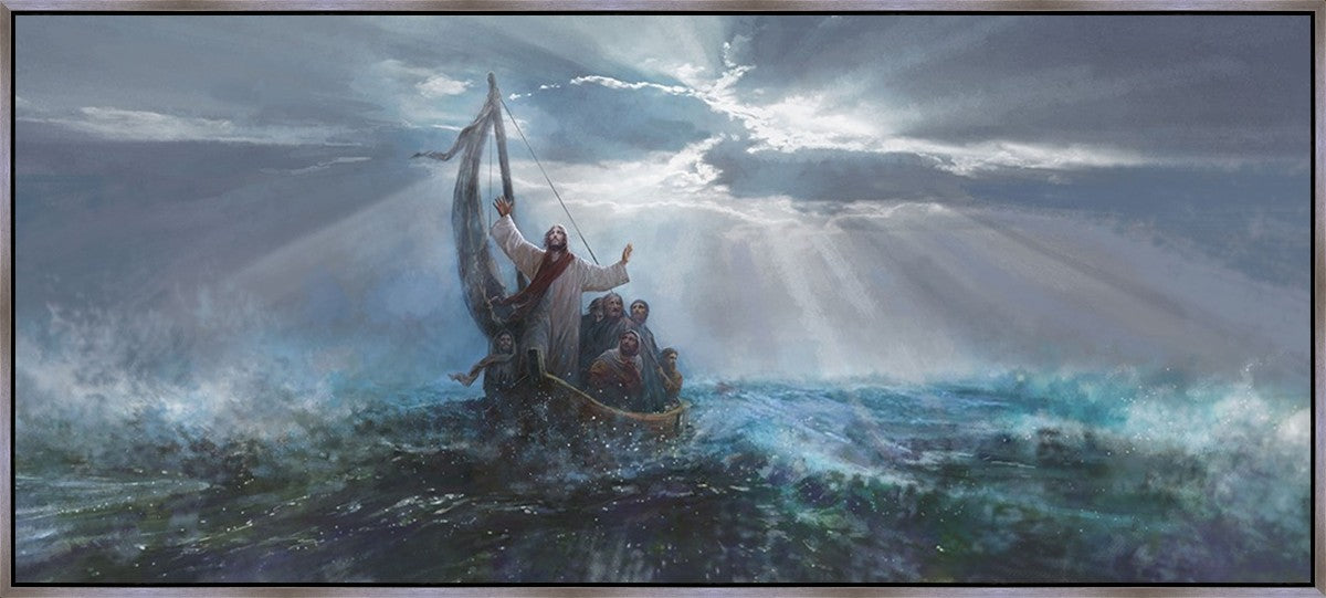Peace Be Still Large Wall Art Gallery Wrap