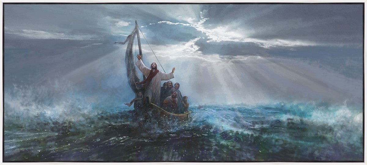 Peace Be Still Large Wall Art Gallery Wrap