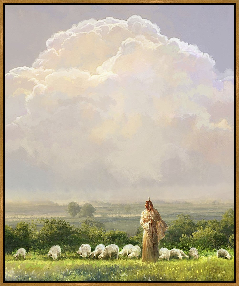I Shall Not Want Large Wall Art Gallery Wrap