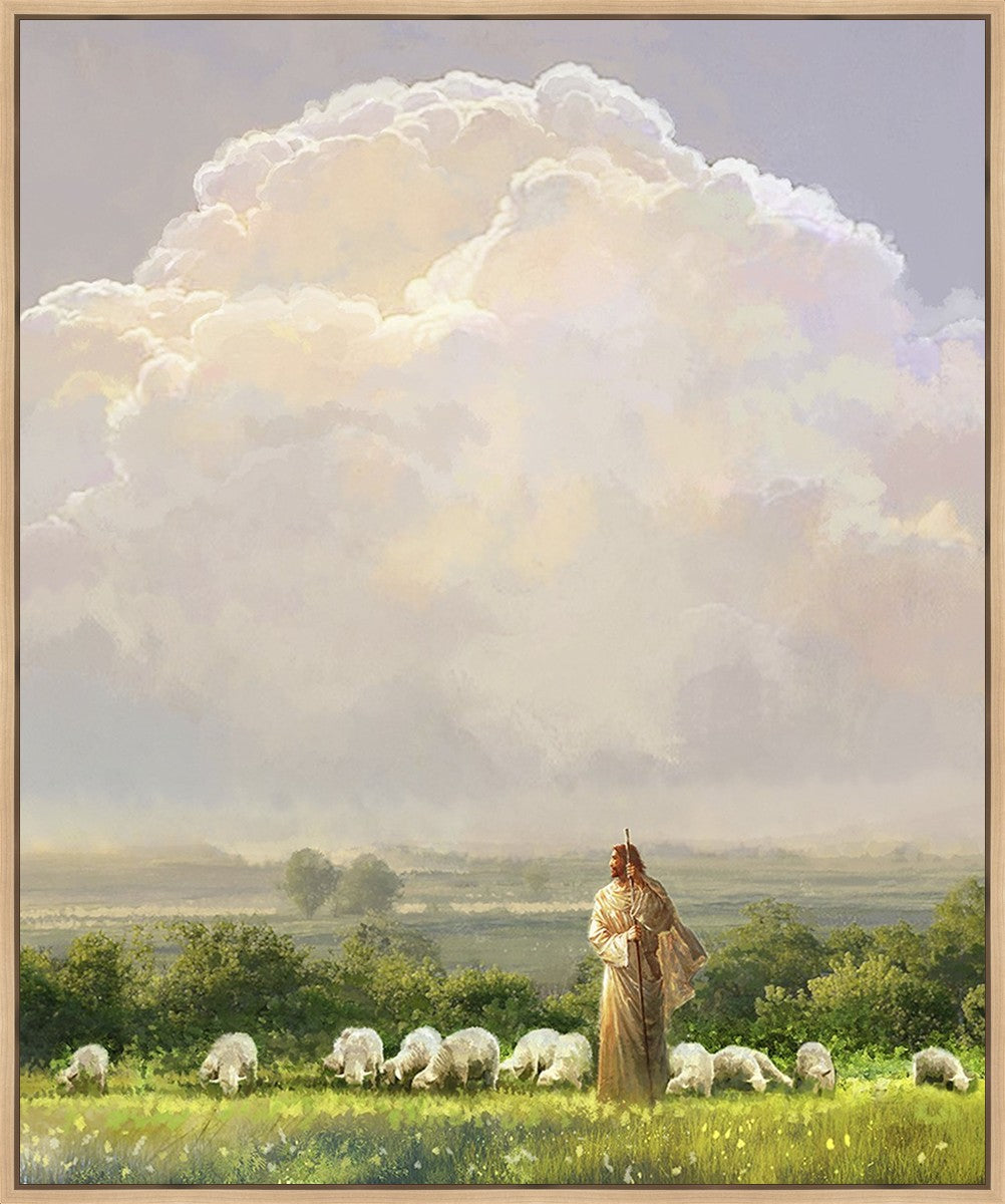 I Shall Not Want Large Wall Art Gallery Wrap