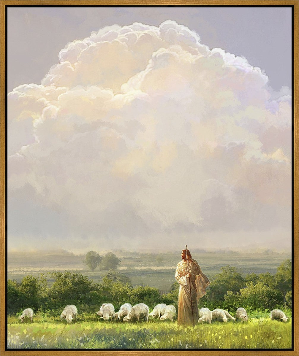 I Shall Not Want Large Wall Art Gallery Wrap