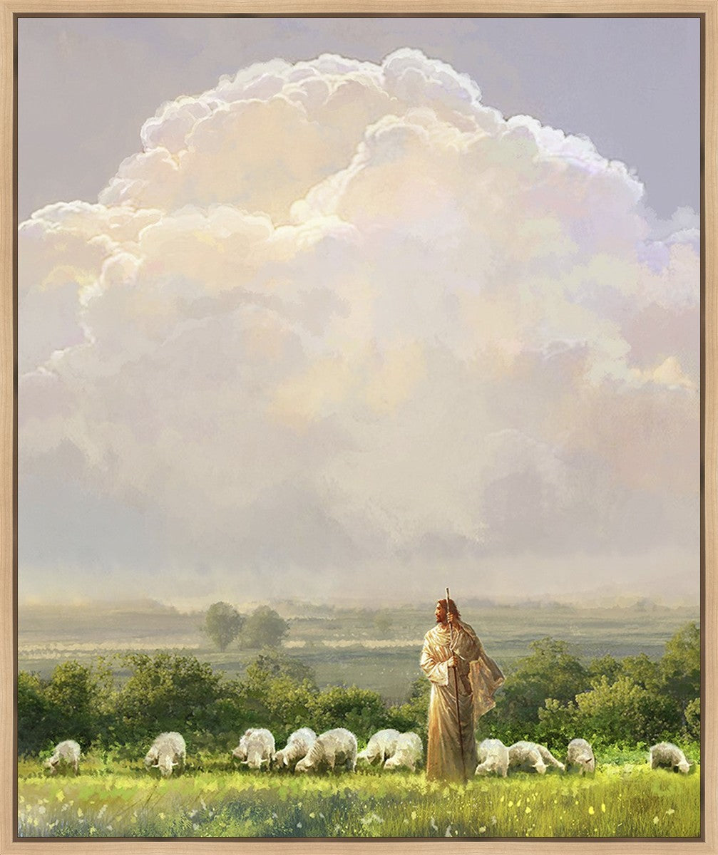 I Shall Not Want Large Wall Art Gallery Wrap