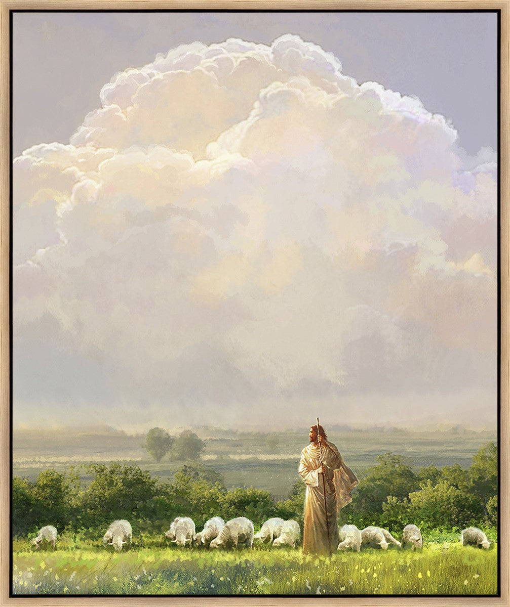 I Shall Not Want Large Wall Art Gallery Wrap
