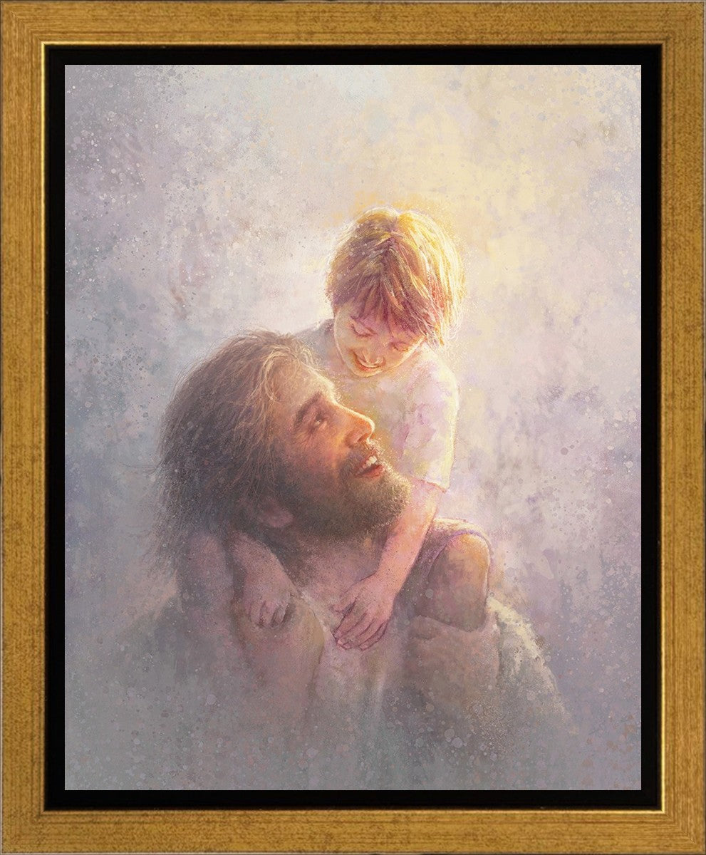 Light Upon His Shoulders Gallery Wrap