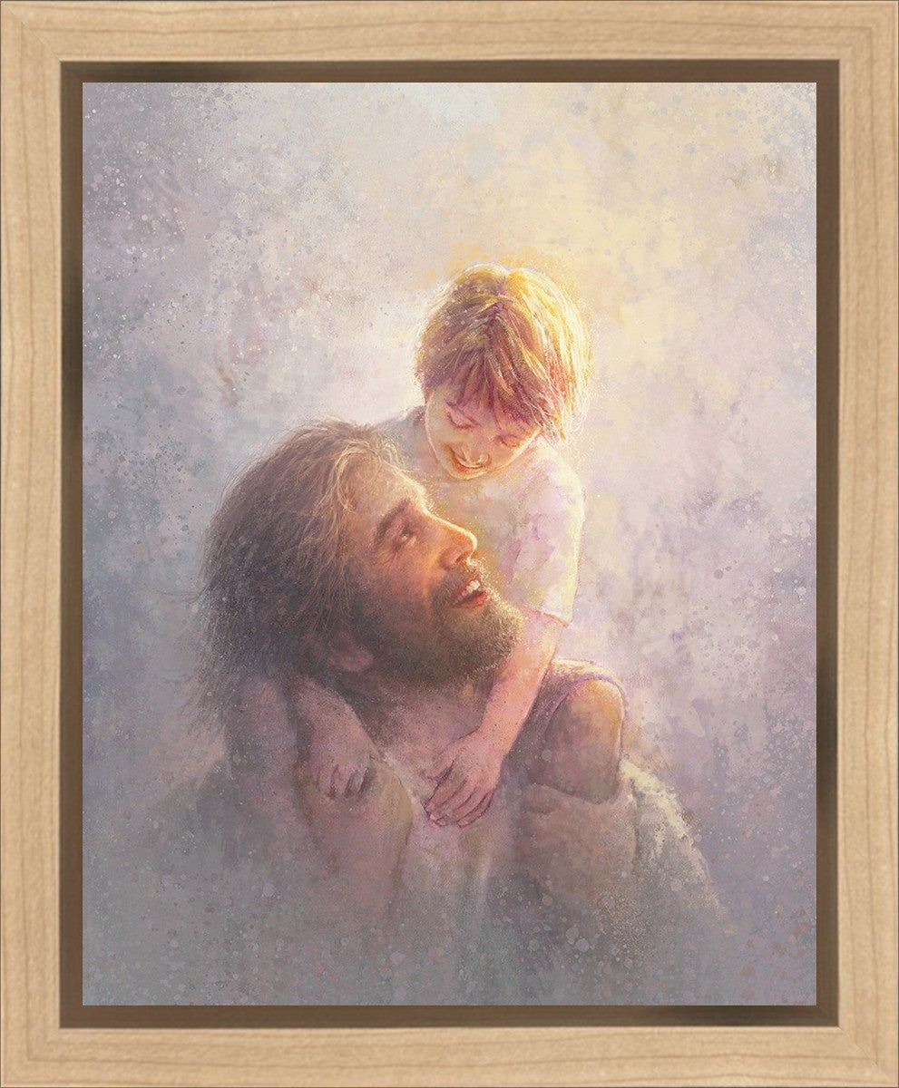Light Upon His Shoulders Gallery Wrap