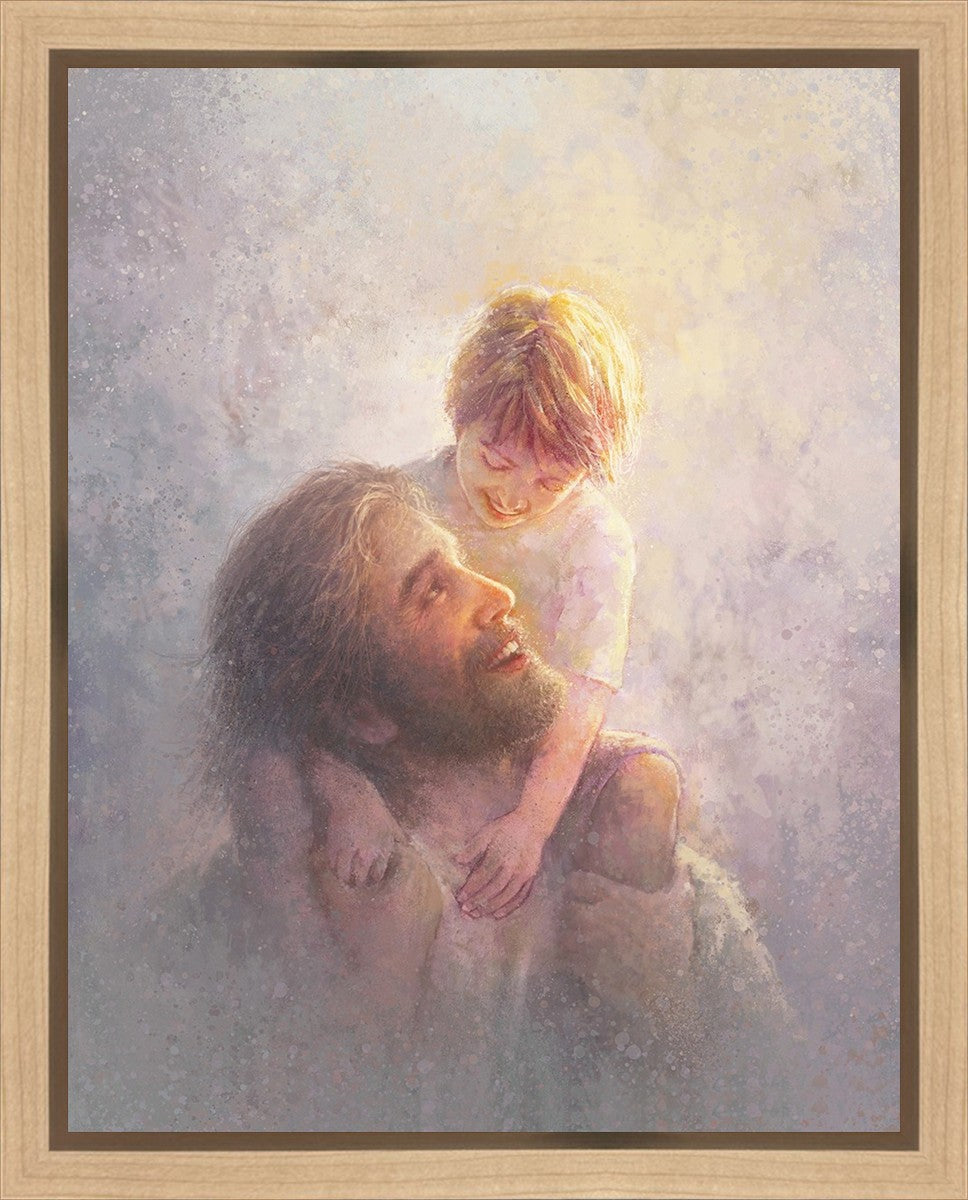 Light Upon His Shoulders Gallery Wrap