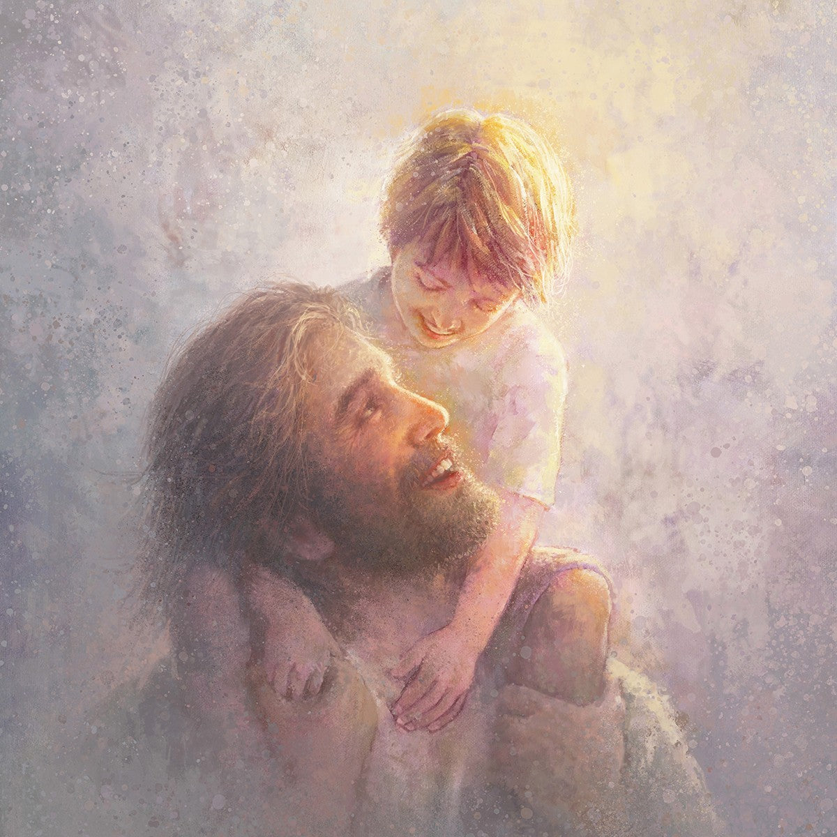 Light Upon His Shoulders Gallery Wrap