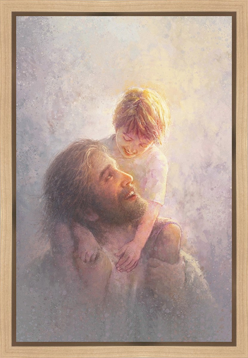 Light Upon His Shoulders Gallery Wrap