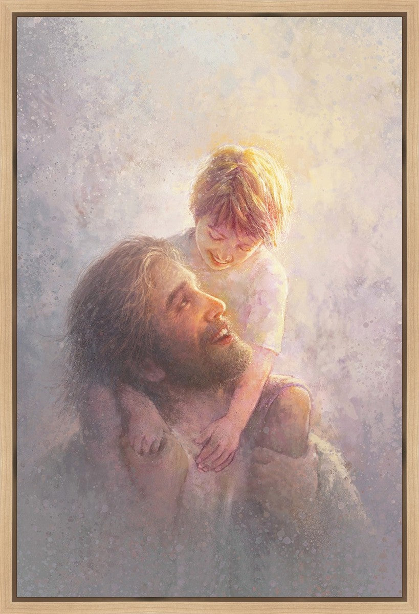 Light Upon His Shoulders Gallery Wrap