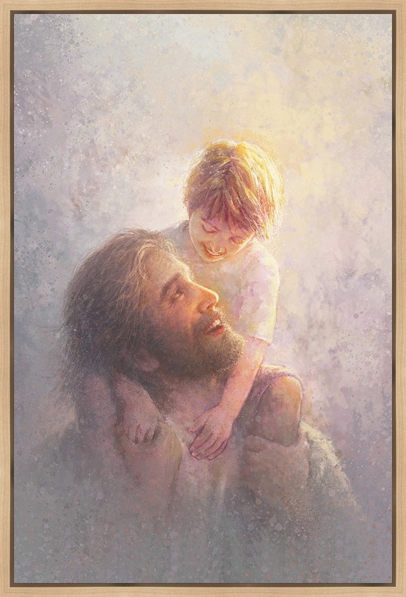 Light Upon His Shoulders Gallery Wrap