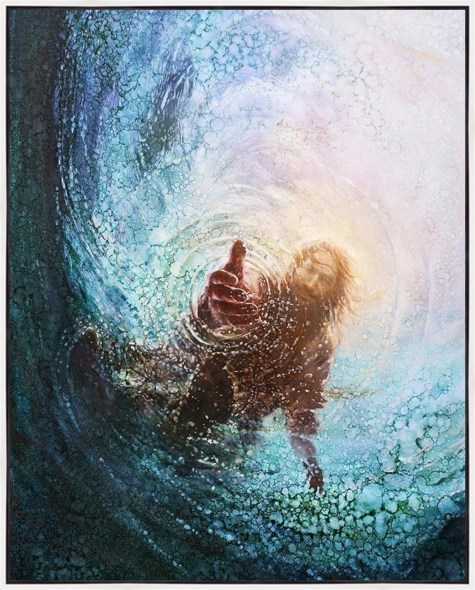 The Hand of God Large Wall Art Gallery Wrap