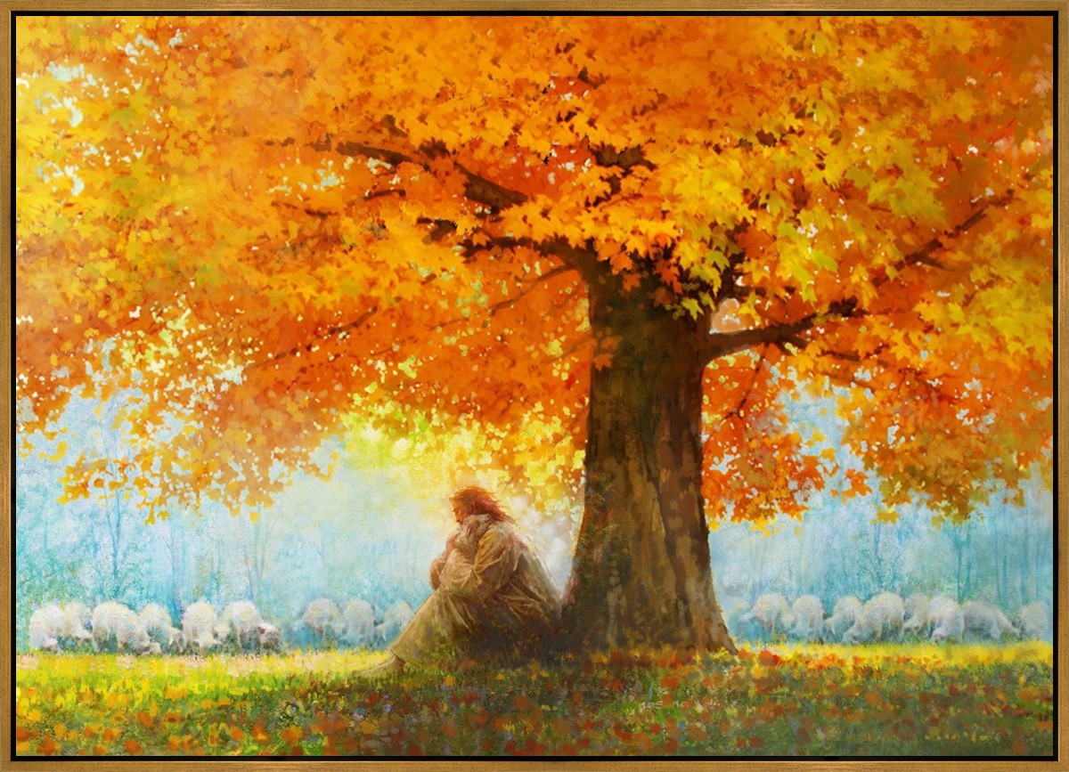 In His Arms Large Wall Art Gallery Wrap