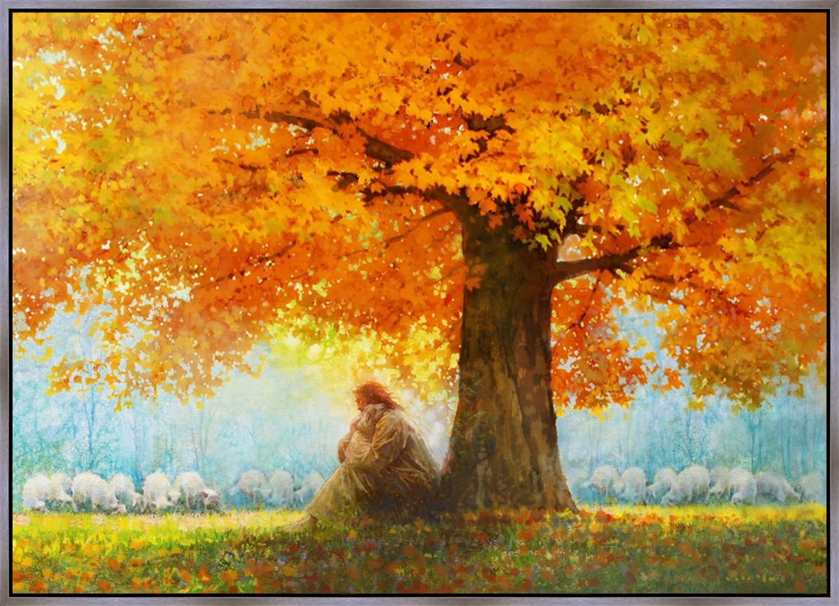 In His Arms Large Wall Art Gallery Wrap