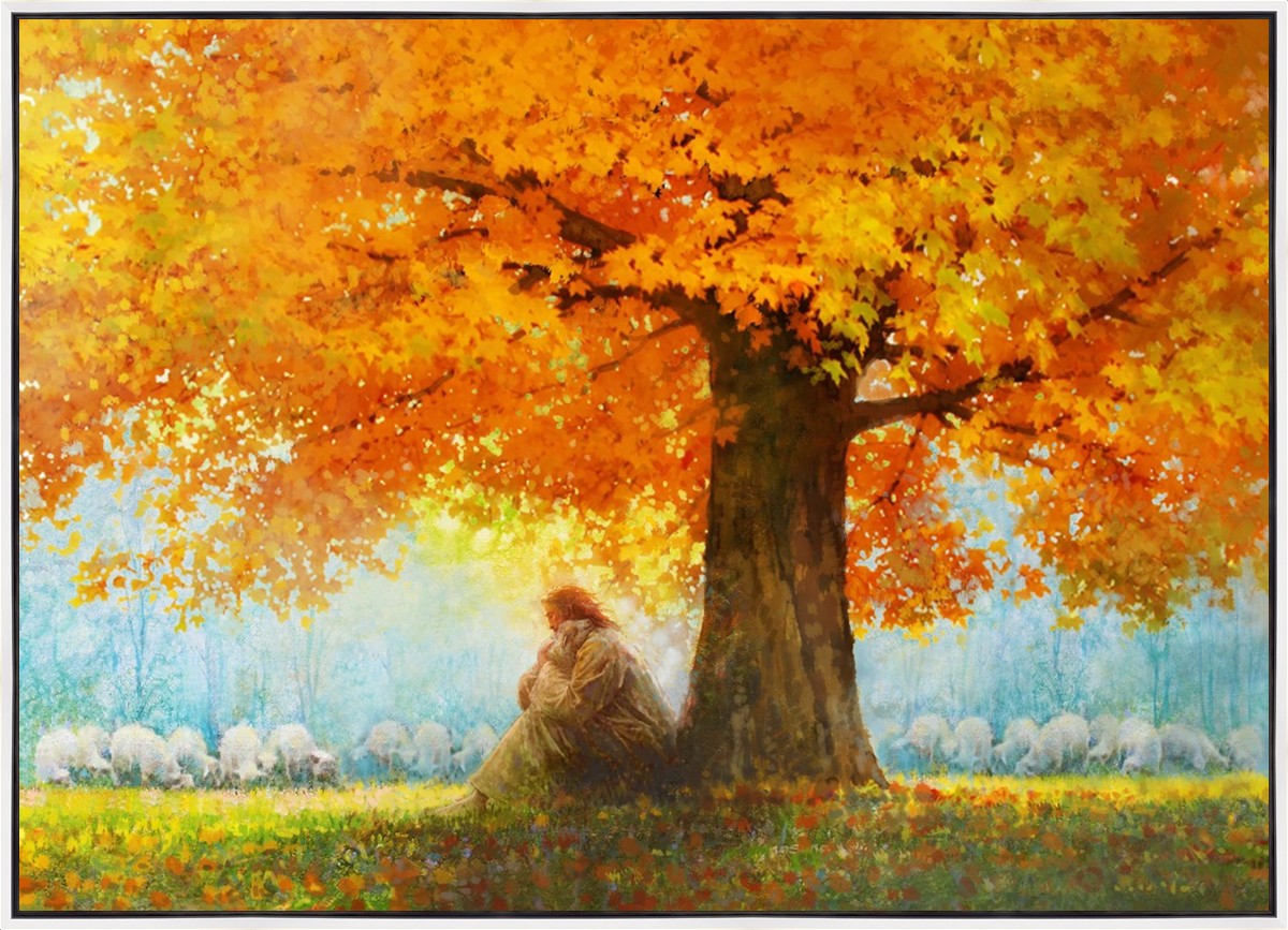 In His Arms Large Wall Art Gallery Wrap