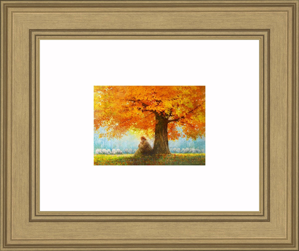 In His Arms Faux Mat