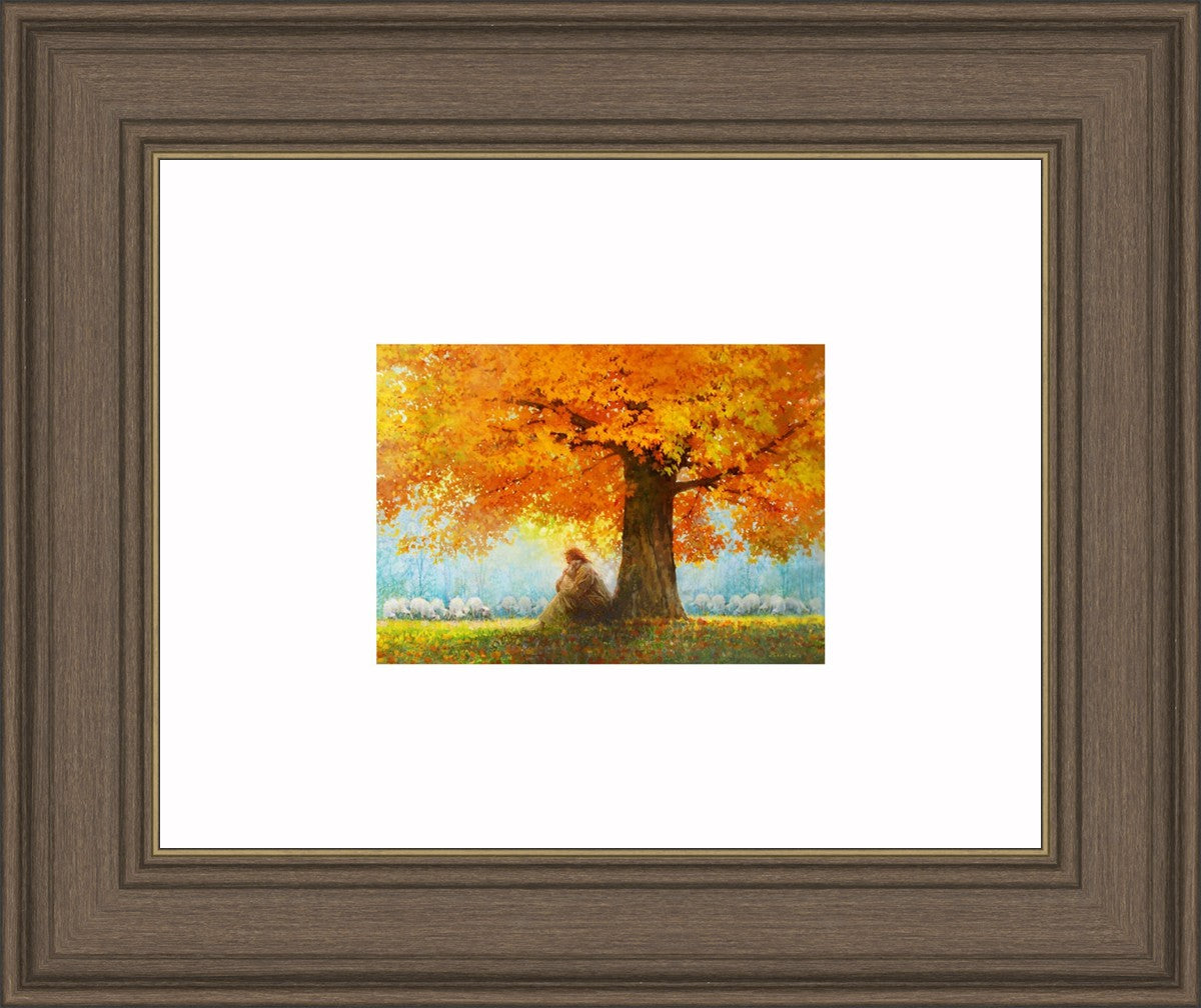 In His Arms Faux Mat