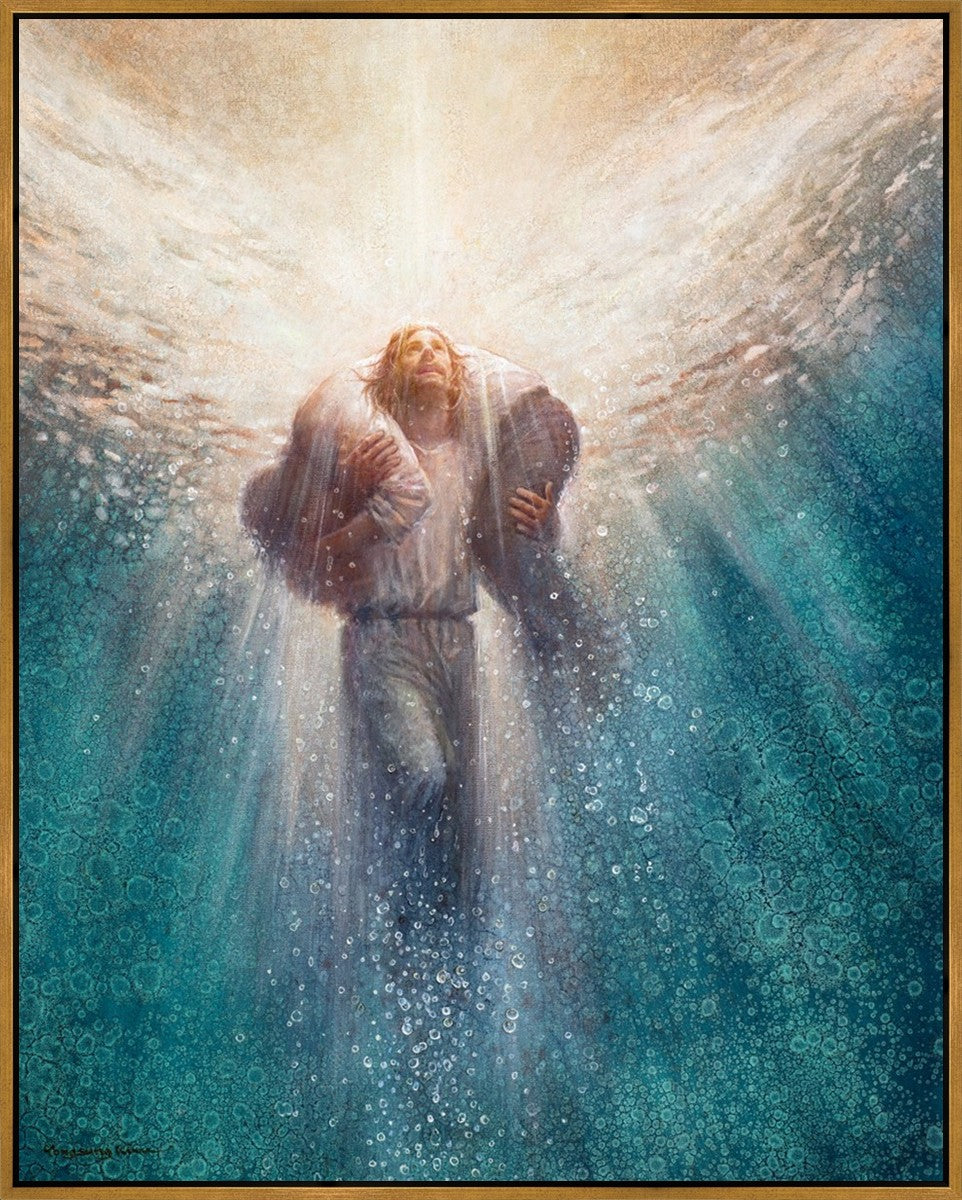 Deep Waters Large Wall Art Gallery Wrap