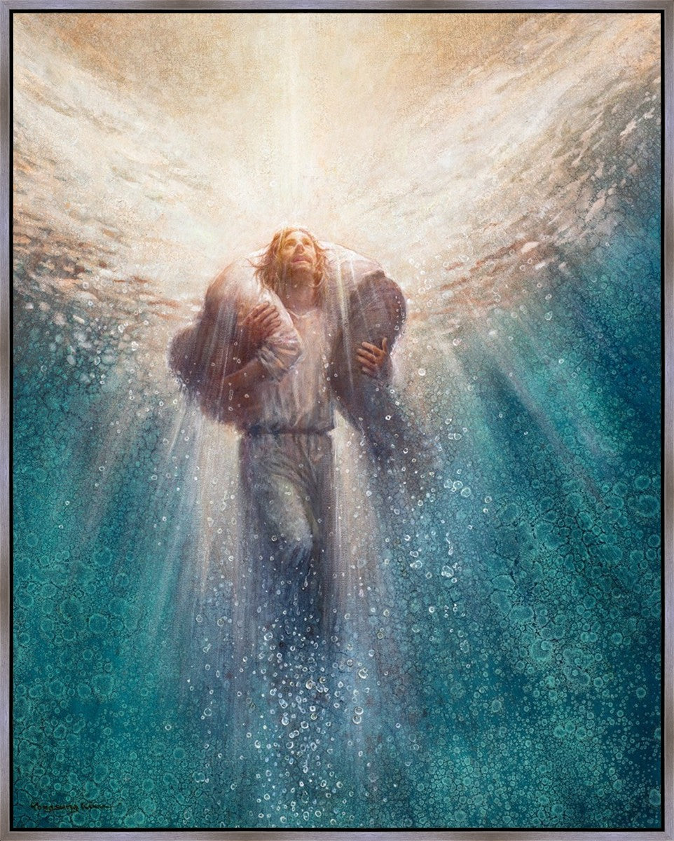 Deep Waters Large Wall Art Gallery Wrap